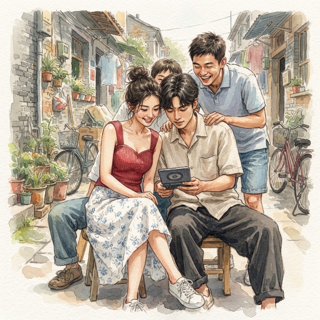 在女老師家借宿