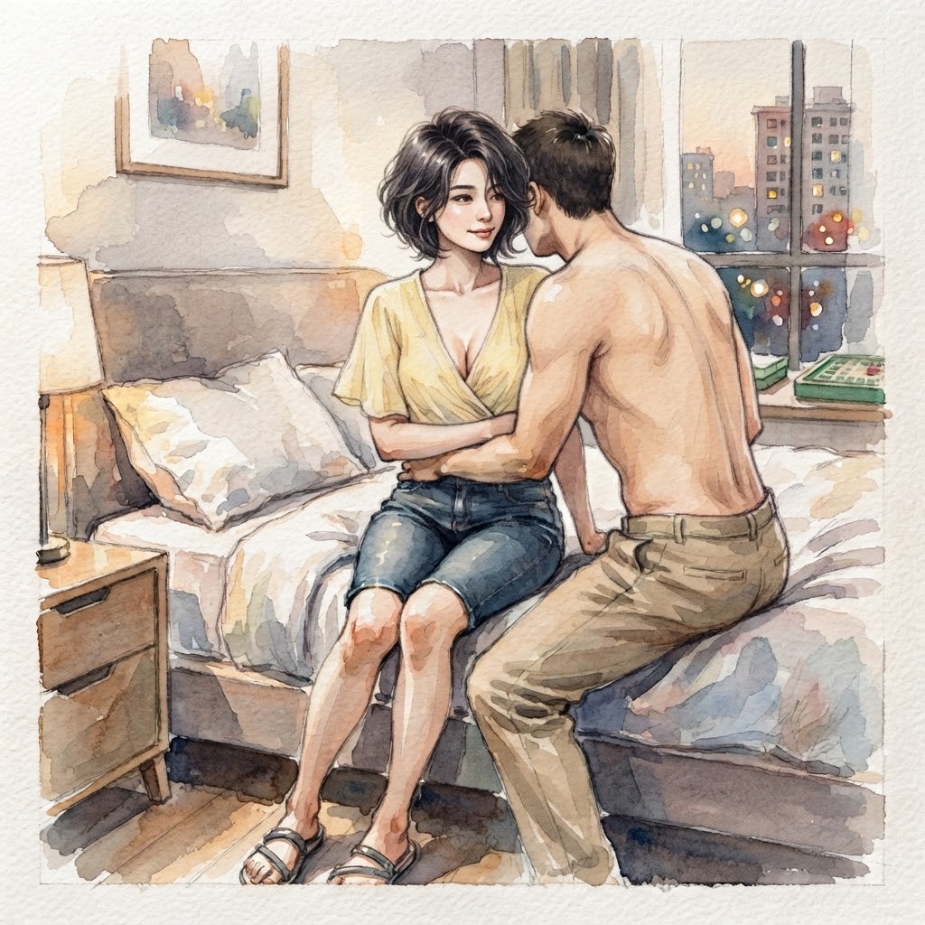 兄弟在樓下打麻將，我在樓上幹他老婆