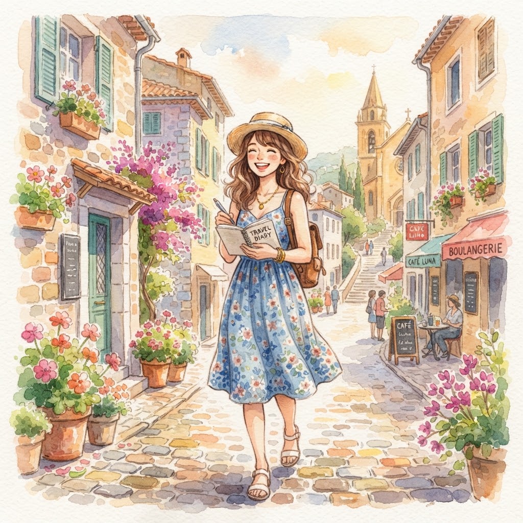 美少女旅遊日記