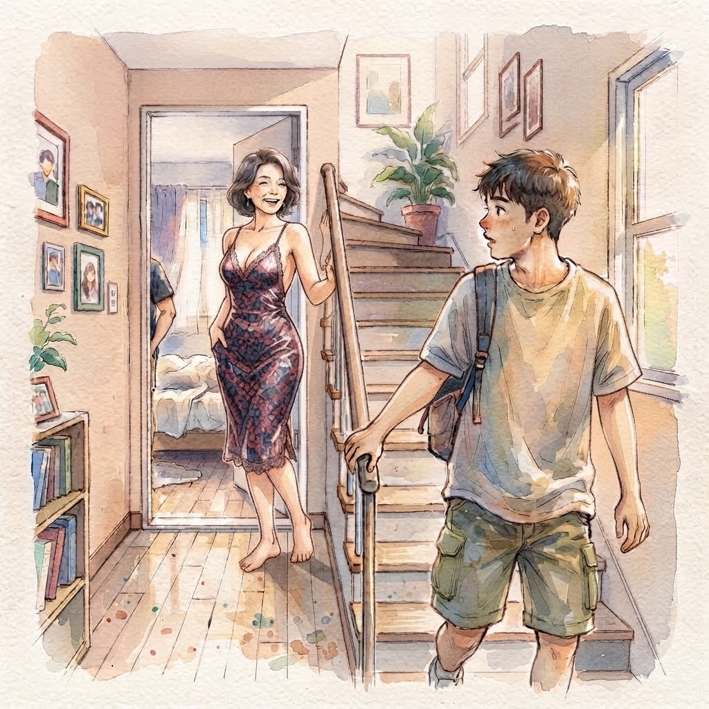 偷看姨媽和兒子亂倫