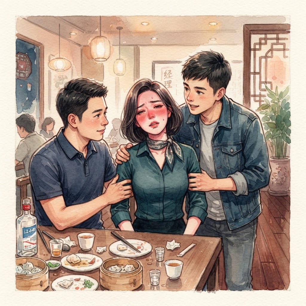 與同事一起搞美女上司