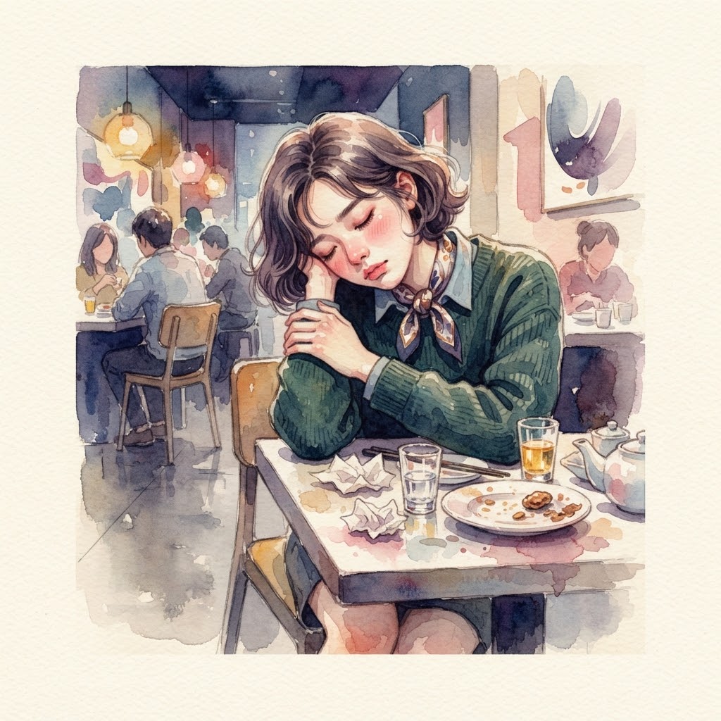 灌醉的少女