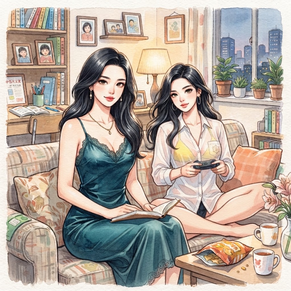 小姨母女淫水滿天飛