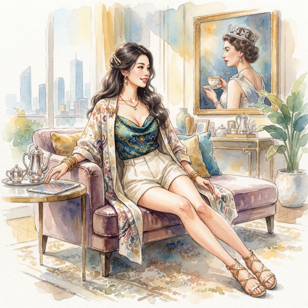 我變成女王的王后